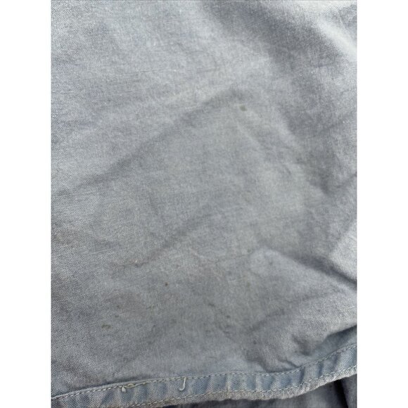 Harley‎ Davidson 90th Anniversary Reunion Chambray Shirt XL AUTOGRAPHED Blue - Picture 8 of 8